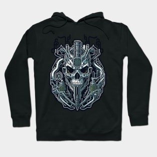 Cyborg Heads S02 D91 Hoodie